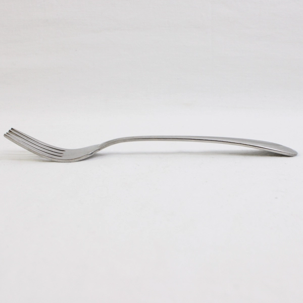 Set of 4 Oneida Satin Sand Dune With Frosted Indent Salad Forks 6.75 Inches