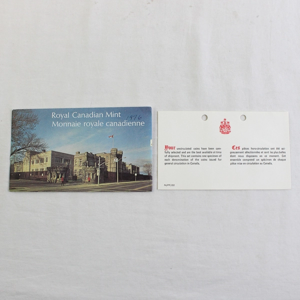 1976 Royal Canadian Mint Uncirculated Coin Set