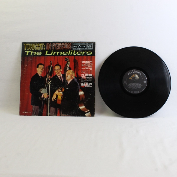 Tonight: In Person The Limeliters Vinyl LP Record RCA Victor LPM-2272 1961