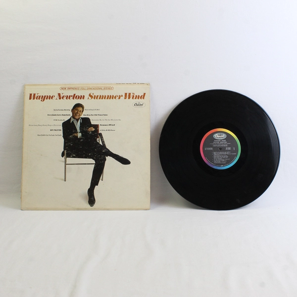 Vintage Wayne Newton Summer Wind Vinyl LP 1965 Capitol Records