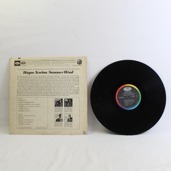 Vintage Wayne Newton Summer Wind Vinyl LP 1965 Capitol Records