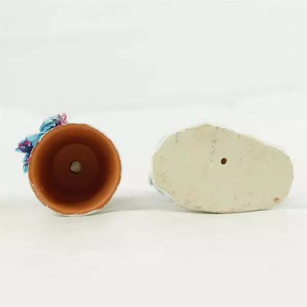 Lot of 2 Resin Snowman Figurines