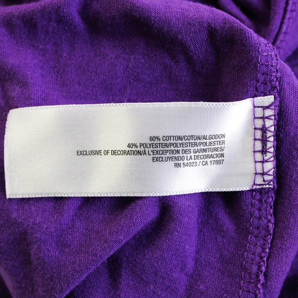 Old Navy Purple Knee-Length Sleeveless Blouson Dress Women's Size Medium