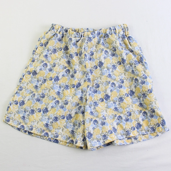 Girls Love Pink 2 Pc Outfit Blue and Yellow Floral Girls' Size 10/12