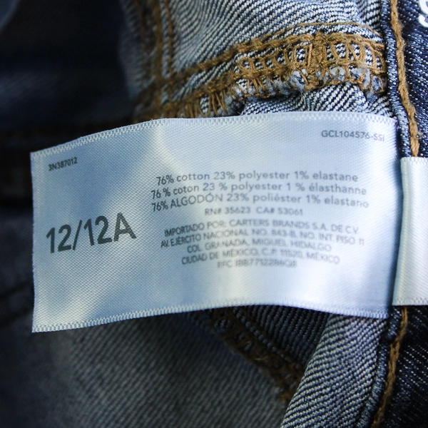 Oshkosh B'gosh Medium Wash Super Skinny Jeans Girls' Size 12/12A