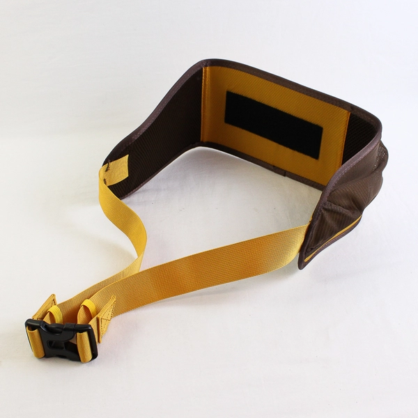 Rigid Lumbar Waist Strap Clip Pockets Hiking Camping