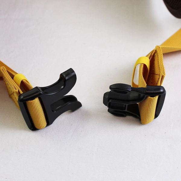 Rigid Lumbar Waist Strap Clip Pockets Hiking Camping