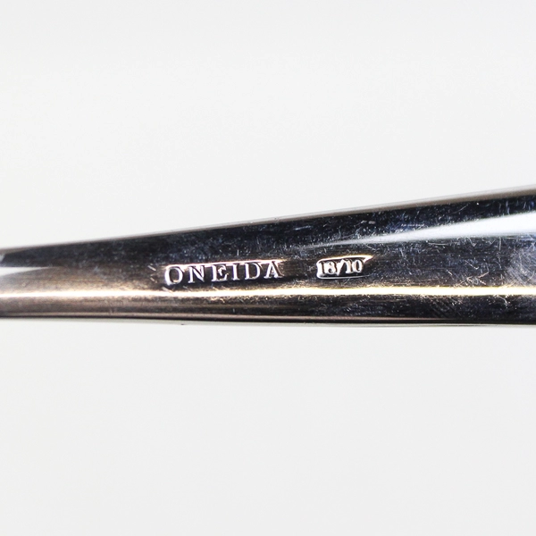 Lot Of 7 Oneida Silver Jennifer (Stainless) Flatware 4 Sugar Spoons 3 Knives