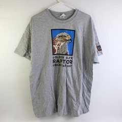 Gildan Golden Gate Raptor Observatory Gray Short-Sleeved T-Shirt Men's Size XL