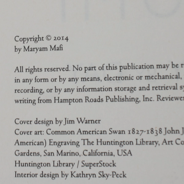 Hampton Roads Publishing Rumi Day by Day by Maryam Mafi PB