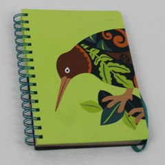 Parrs on Portage Green Kiwi  A5 Notebook 100gsm Paper/80 Lined Sheets