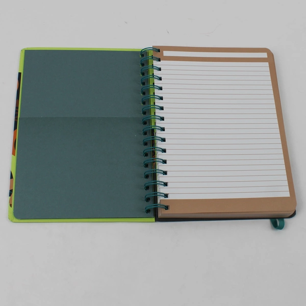 Parrs on Portage Green Kiwi  A5 Notebook 100gsm Paper/80 Lined Sheets