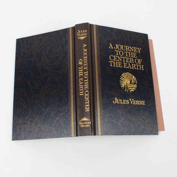 A Journey To The Center Of The Earth Jules Verne 1992 Readers Digest w/ Pamphlet