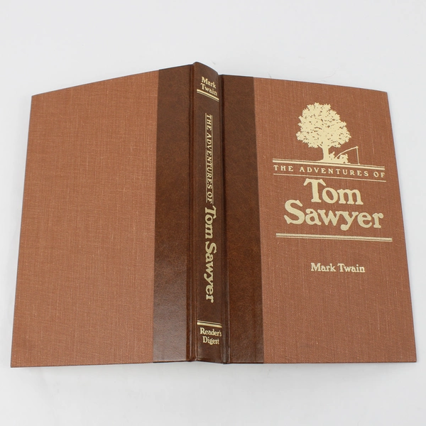 The Adventures of Tom Sawyer Mark Twain Readers Digest 1985 w/Pamphlet