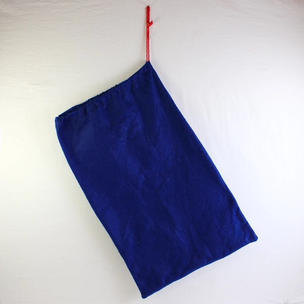 Large Snowman Felt Drawstring Gift Bag 18" x 28"