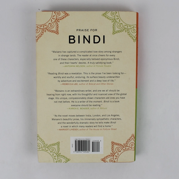 Bindi by Paul Matthew Maisano A Novel 2018 1st Edition Hardcover Dust Jacket