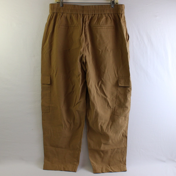 A New Day Tan Tapered Leg Cargo Pants Women's Large