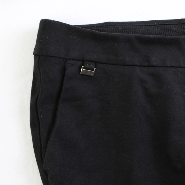 Counterparts Solid Black Tapered Leg Pull-On Pants Women's Size XL