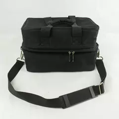 Black Travel Carry-On Case Lightweight Compact Personal Item Pre-Owned