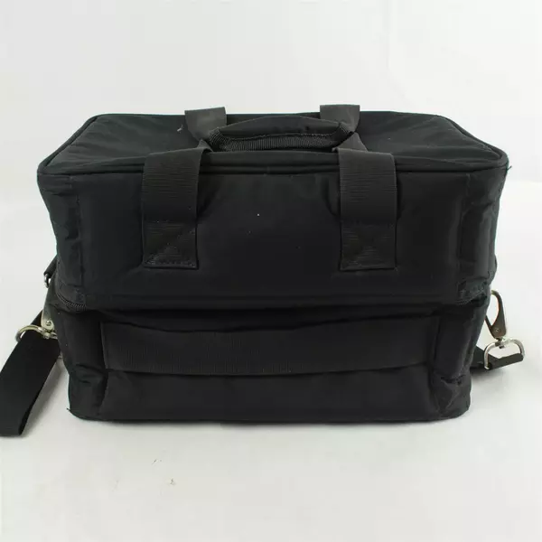 Black Travel Carry-On Case Lightweight Compact Personal Item Pre-Owned