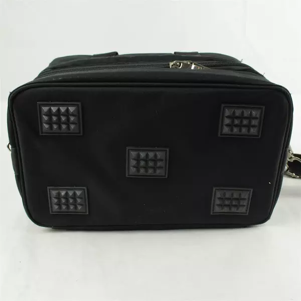 Black Travel Carry-On Case Lightweight Compact Personal Item Pre-Owned