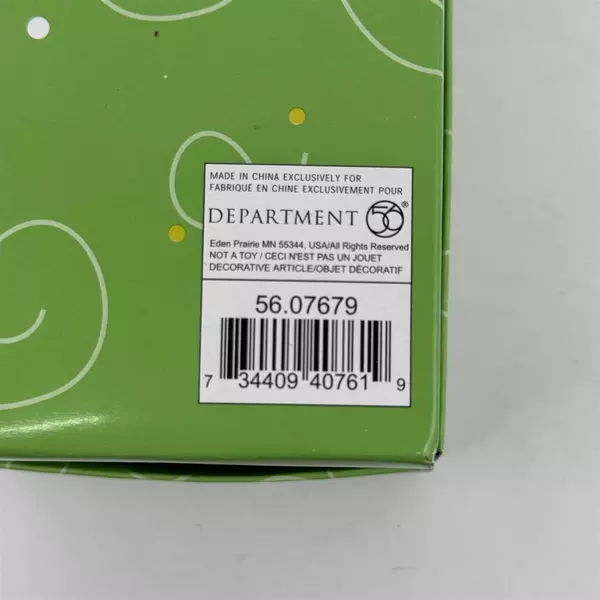 Department 56 LOLLYSTICKS Kym Bowles Christmas Boot Ornament 56.07679