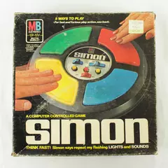 Vintage 1978 Milton Bradley Simon Game Original Box Needs Batteries