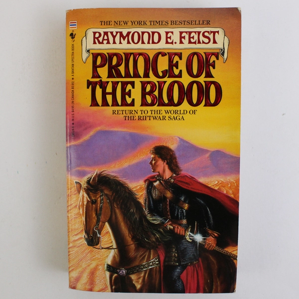 Prince of the Blood by Raymond E Feist 1990 Paperback The Riftwar Saga
