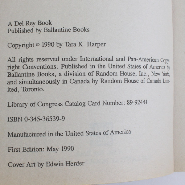 Wolfwalker by Tara K Harper 1990 1st Edition Paperback Good