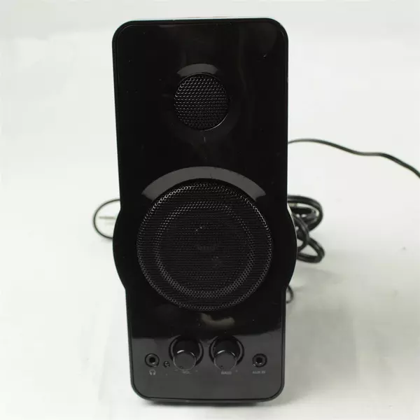 BlackWeb BWA15HO110 2.0 Computer Speakers 3.5mm AUX Black Untested
