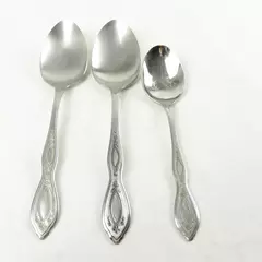 Oneida Anthem Stainless Set of 3 - 2 Tablespoons & 1 Oval Soup Spoon
