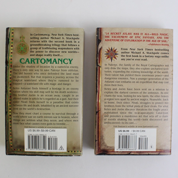 Lot of 2 Michael A Stackpole The Age of Discovery Series Books One & Two PB Good