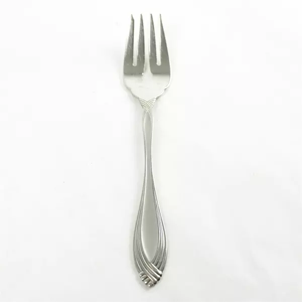Set of 2 Oneida Heiress Stainless Salad Forks 7in Replacement Pair
