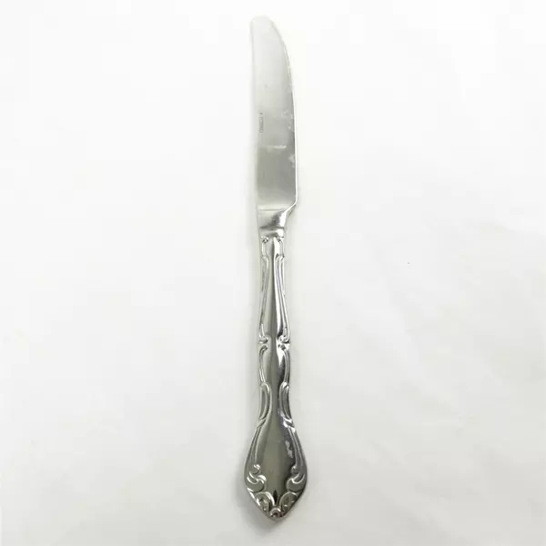 Lot of 2 Oneida Andrina Stainless French Solid Knife & Teaspoon