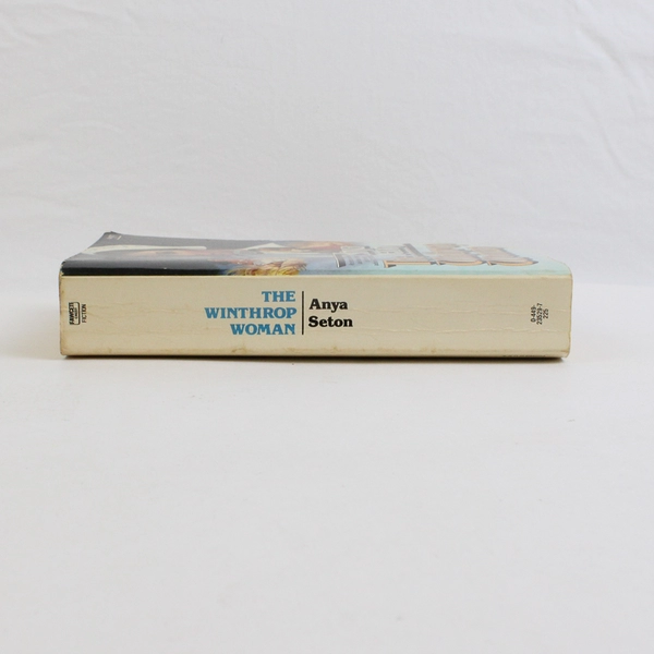 Vintage The Winthrop Woman by Anya Seton 1958 Paperback A Fawcett Crest Book
