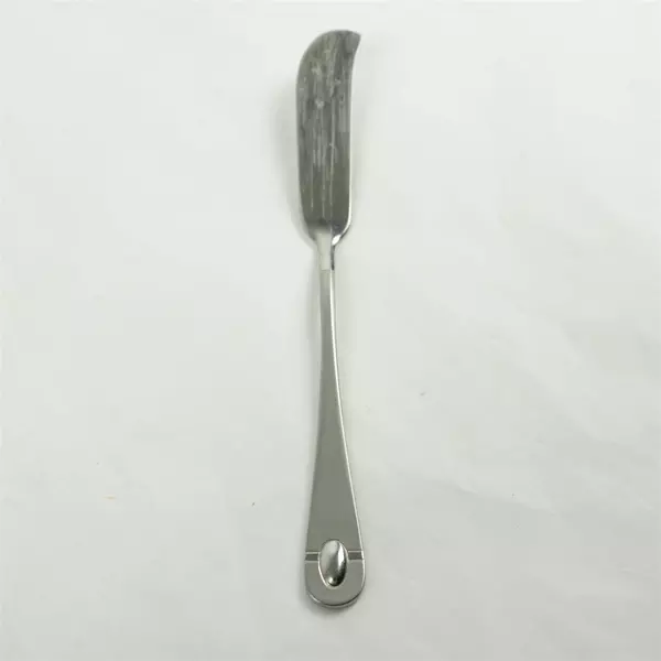 Lot of 2 Oneida Satin Jupiter Stainless  Butter Knife & 1 Sugar Shell Spoon