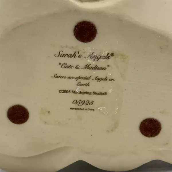 2005 Mindspring Studio Sarah’s Angels Special Sisters Cate & Madison Figurine