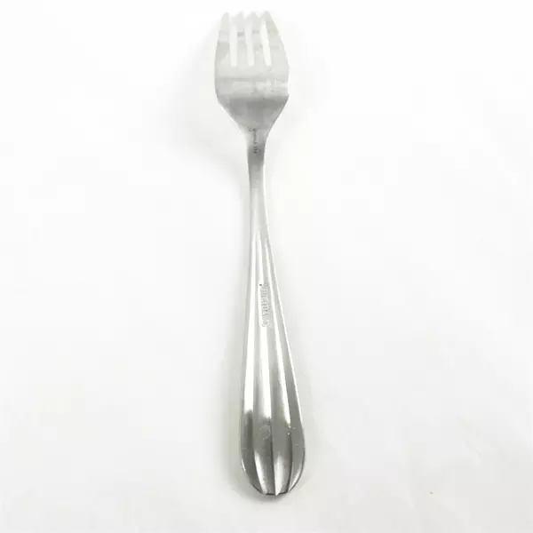 Oneida Satin Casson Salad Forks Set of 4 7.25in 