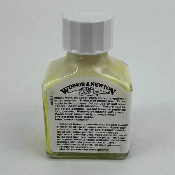 Winsor and Newton Art Masking Fluid, 2.5 Ounces New