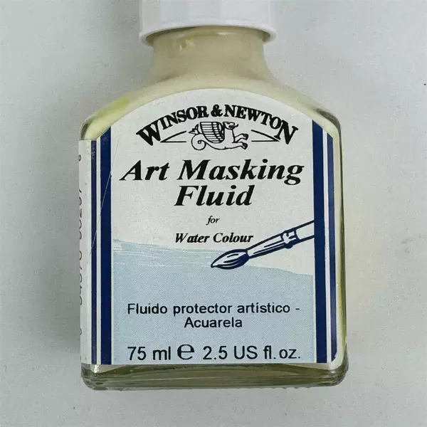 Winsor and Newton Art Masking Fluid, 2.5 Ounces New