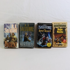 Lot of 4 R A Salvatore Novels 1992 - 2008 Paperback Good Condition