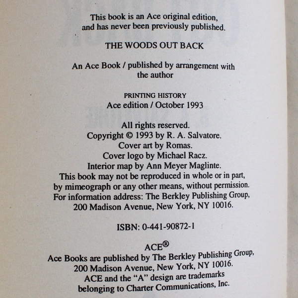 Lot of 3 R A Salvatore Novels Spearwielder's Tales 1993-1995 Paperback Good