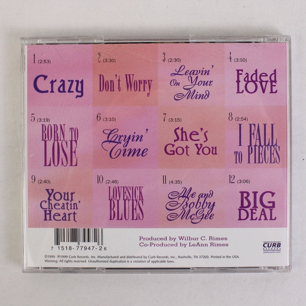 Leann Rimes CD 1999  #D2-77947