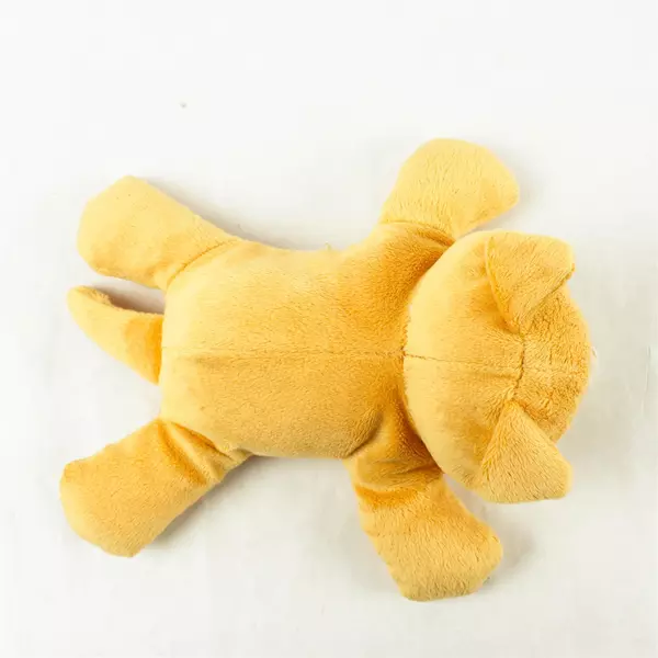 Orange Cat Plush Toy Laying Down 8in Soft Stuffed Animal Collectible
