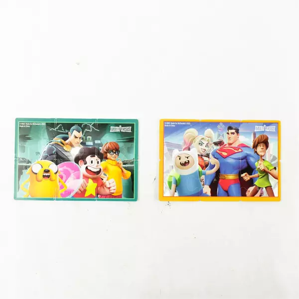 Lot of 2 McDonald's Multiverse Puzzles with Tins Collectible