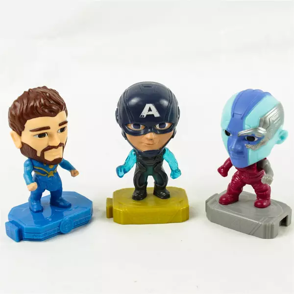 Lot of 3 McDonalds Marvel Universe Toys Happy Meal Figures