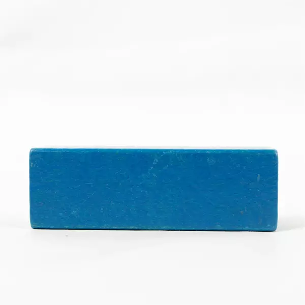 Lot of 5 Rectangular Wooden Blocks Assorted Colors Solid Wood