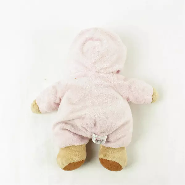 Ty Pluffies Pink BABY BEAR 10”PJ Non-Removable Pjs Plush 2015 Soft Toy