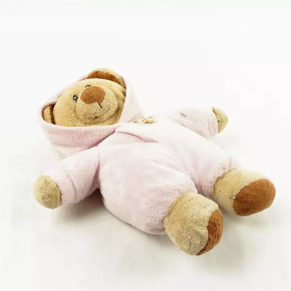 Ty Pluffies Pink BABY BEAR 10”PJ Non-Removable Pjs Plush 2015 Soft Toy