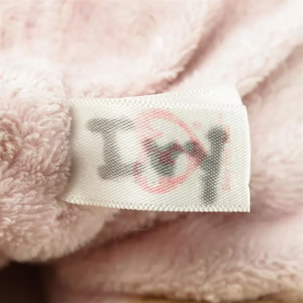 Ty Pluffies Pink BABY BEAR 10”PJ Non-Removable Pjs Plush 2015 Soft Toy